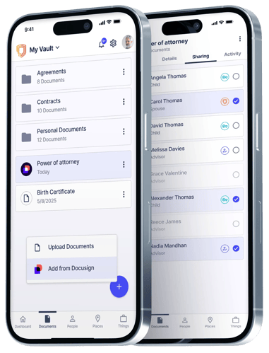 Add Docusign agreements to Prisidio