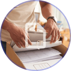 lightbox - documents with icon