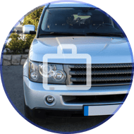 lightbox - things car with icon